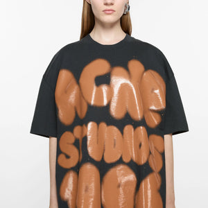 Acne Studios T-Shirt Logo Relaxed Unisex Fit - SHEET-1 - LISBON STORE