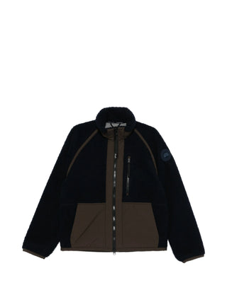 Two-tone Canada Goose Westport jacket in Navy and Brown.