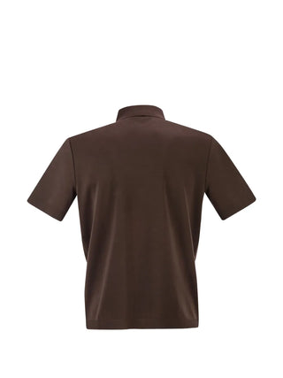 The Cotton Polo Shirt by Herno. Expertly crafted in soft, breathable cotton with a refined fit. Understated luxury available at our Lisbon store.