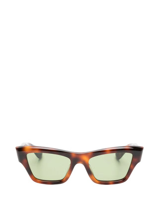 Jil Sander tortoiseshell cat-eye acetate sunglasses 