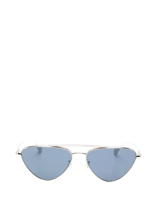 Jil Sander x Oliver Peoples silver-tone geometric sunglasses 