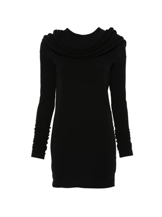 Junya Watanabe black long sleeve round-neck top with a clean, versatile fit — available at our Lisbon store.