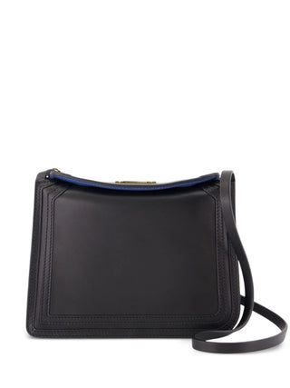 Lanvin Compagnon 20. Sculptural leather cross-body with gold-tone hardware and adjustable strap. Available at our Lisbon store. 