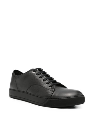 Lanvin grained leather sneakers. The classic DBB1 silhouette in luxurious nappa and grained leather. Available at our Lisbon store. 