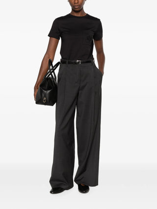 Max Mara Papaia T-shirt. Embroidered pocket, pure cotton, and timeless style. An elevated basic available at our Lisbon store. 