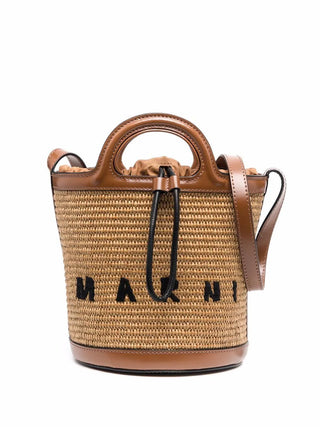 Marni Tropicalia Logo Embroidered Bucket Bag - SHEET-1 - LISBON STORE