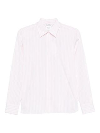 The stripe shirt from MAX MARA. Crisp fabric, timeless pattern, and effortless elegance for work or weekend. Available at our Lisbon store. 