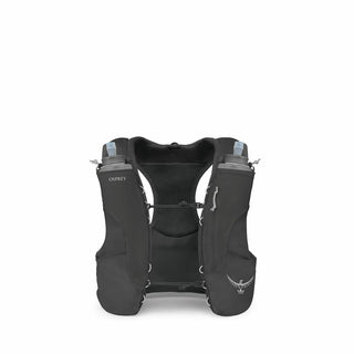 Duro LT Hydration Vest by OSPREY. 360° stretch mesh, dual 500ml flasks, and ample storage. Made with recycled nylon and bluesign®-approved materials. 