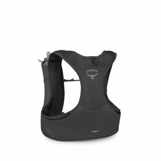 Duro LT Hydration Vest by OSPREY. 360° stretch mesh, dual 500ml flasks, and ample storage. Made with recycled nylon and bluesign®-approved materials. 