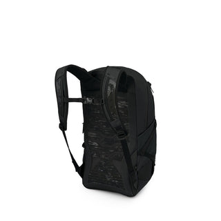 Osprey Talon 22 VSN. Limited-edition daypack in waxed fabrics with a 16" laptop sleeve and marbled backpanel. Available at our Lisbon store. 