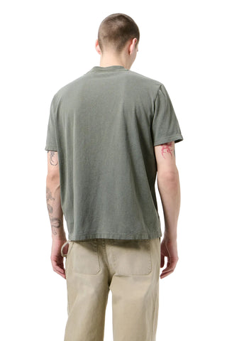 OUR LEGACY Box short-sleeve t-shirt. A relaxed, boxy fit in 100% cotton jersey. Vintage-washed for a soft, worn-in feel. Available at our Lisbon store. 