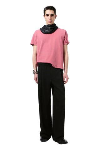 Our Legacy Leisure Trouser. Featuring an elasticated waistband, front pleats and wide-leg silhouette. Comfortable dress trousers, available at our Lisbon store.