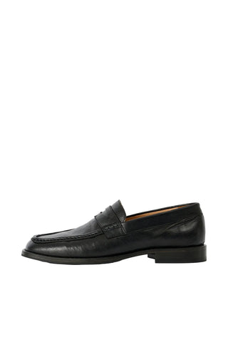 OUR LEGACY Light Loafer. A classic penny loafer in smooth calf leather with a round toe and low stacked heel. Available at our Lisbon store. 