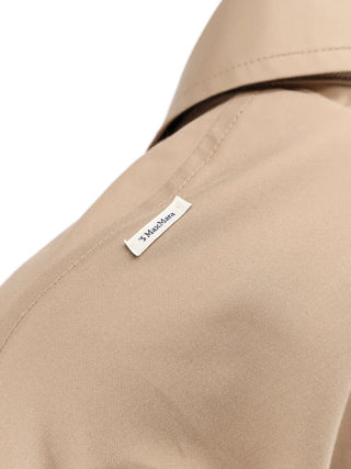S' Max Mara buttoned coat. Iconic silhouette with refined horn buttons. Luxurious cotton blend with Italian craftsmanship. Available at our Lisbon store.