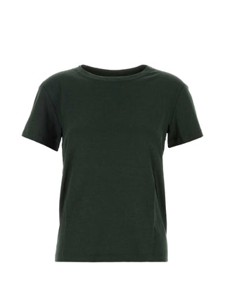 'S Max Mara Segale T-shirt. Premium cotton-modal blend with subtle logo detailing. Italian-made elegance, available at our Lisbon store. 