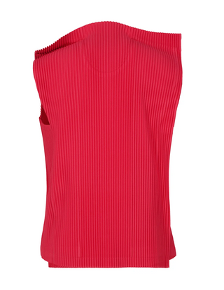 Issey Miyake Plissé Effect Rectangle Vest | Shop in Lisbon & Online at SHEET-1.com