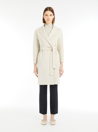 S Max Mara Short Double-Faced Wool Coat - SHEET-1 - LISBON STORE