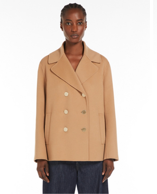 S Max Mara Double-Breasted Wool Jacket - SHEET-1 - LISBON STORE