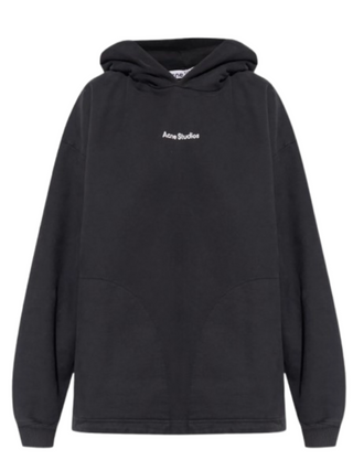 Acne Studios Logo Printed Hoodie - SHEET-1 - LISBON STORE