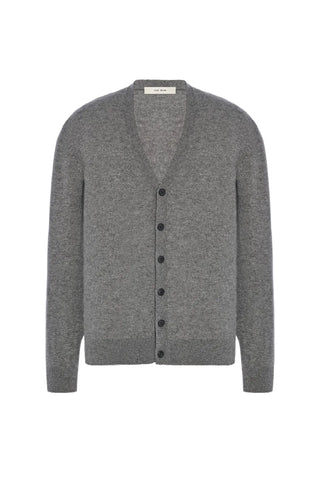 Dyce cardigan by THE ROW. Pure cashmere, button front, and a relaxed silhouette. Impeccable materials for an effortless, elevated staple. 