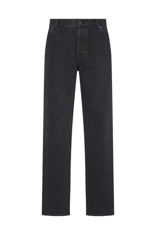 The Row Moe straight jeans. A refined, straight-leg cut in pure cotton denim with a five pocket design and tonal topstitching.  Available at our Lisbon store.