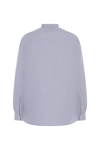 Light blue striped shirt with long sleeves by The Row