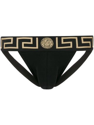 Versace Greca Border Jockstrap - SHEET-1 - LISBON STORE