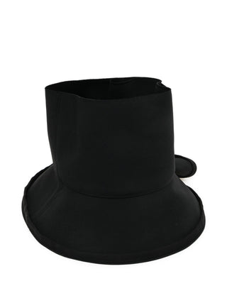 Black top hat by Comme des Garcons