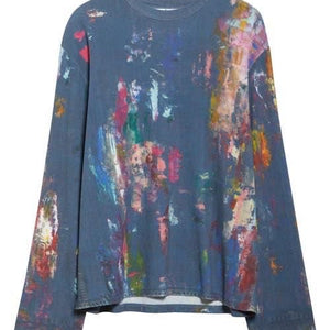 Printed long sleeves t-shirt