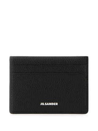 jil-sander-grained-leather-card-holder-black