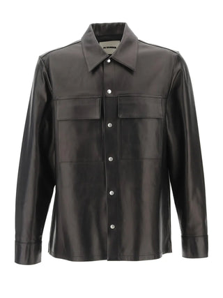 Jil Sander Button Up Leather Jacket | Shop in Lisbon & Online at SHEET-1.com