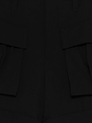 Close-up of black pockets 