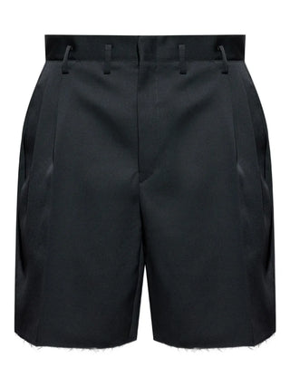 maison-margiela-frayed-shorts-black
