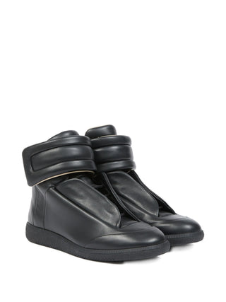 Pair of black high-top sneakers by Maison Margiela