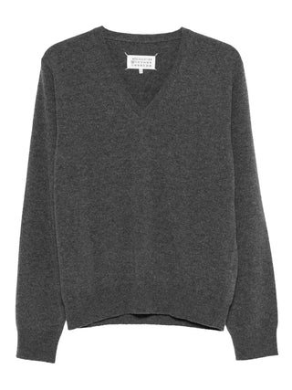 maison-margiela-v-neck-sweater-grey