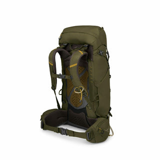 Green hiking backpack by Osprey
