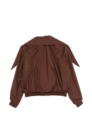 Brown long sleeve jacket by Plan C
