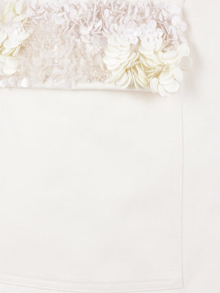 Sequin design on pocket by Plan C