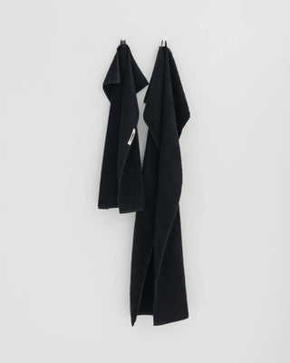 Tekla Towel Black - SHEET-1 - LISBON STORE