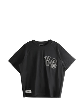 Black t-shirt with Y-3 logo o