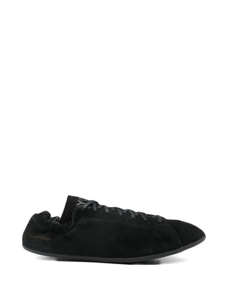 Black slip-on sneaker with brand logo by Y-3