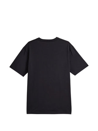 Black t-shirt with short-sleeves and round neck by Y-3