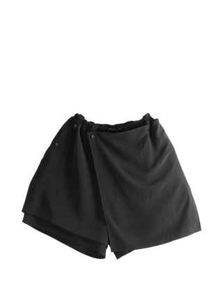 Black shorts with wide-leg by Yohji Yamamoto