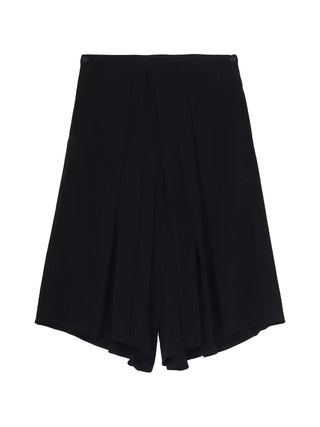 Black trousers with pleats by Yohji Yamamoto