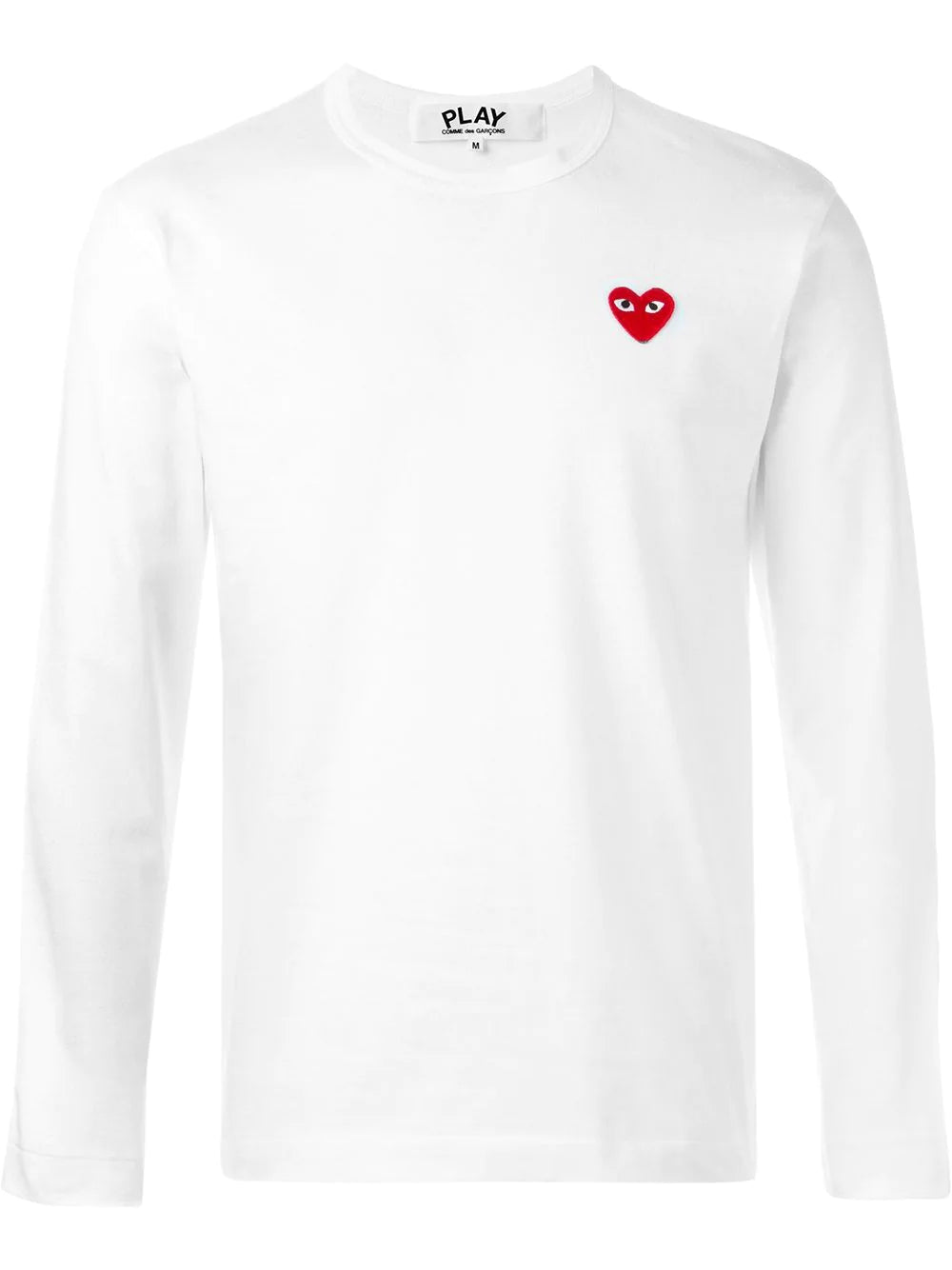 logo embroidered long sleeve