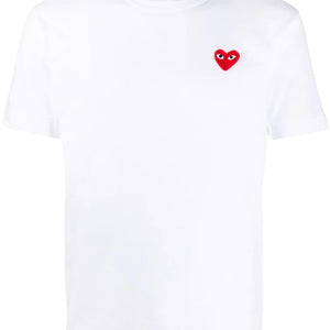 short sleeve applique logo T-shirt - SHEET-1