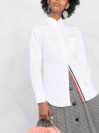 Thom Browne - button-down slim-fit shirt | SHEET-1