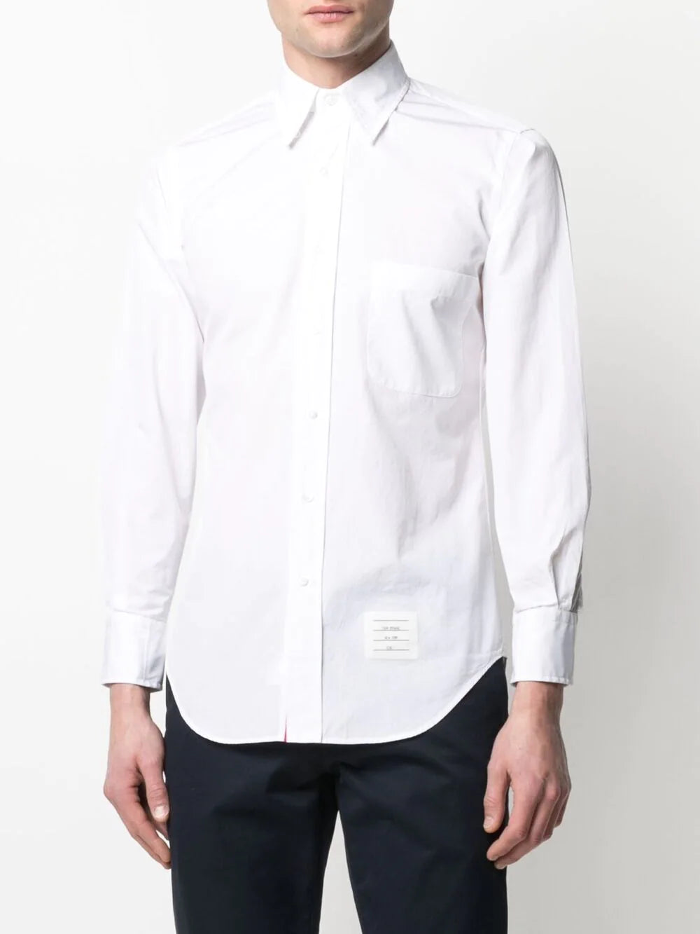 button-down RWB detail shirt