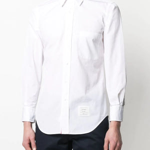 button-down RWB detail shirt