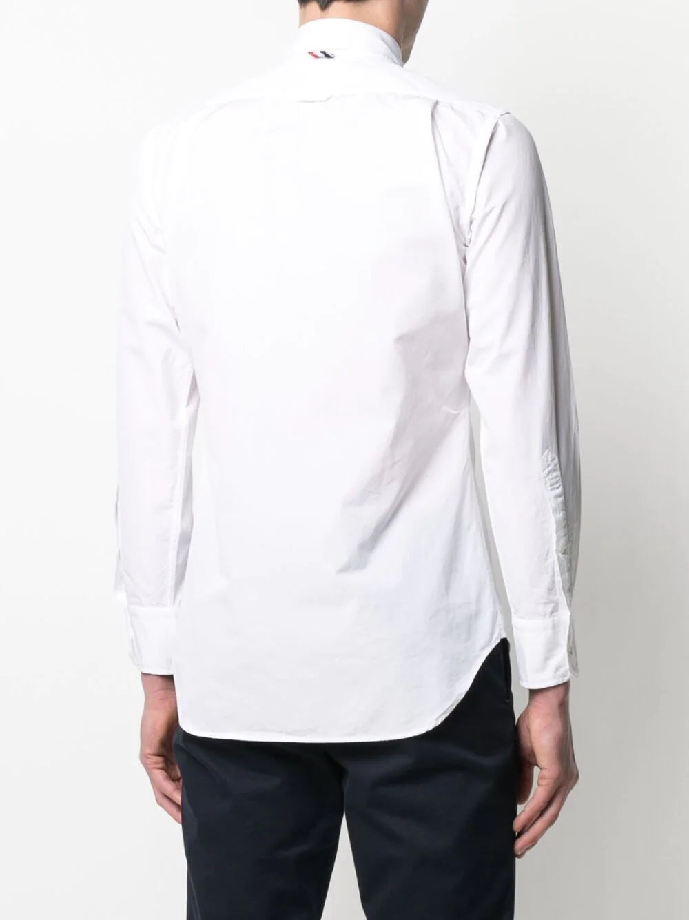 button-down RWB detail shirt